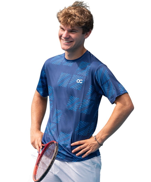ONCOURT Tennis-Tshirt Performance Tee USO 2 blau Herren